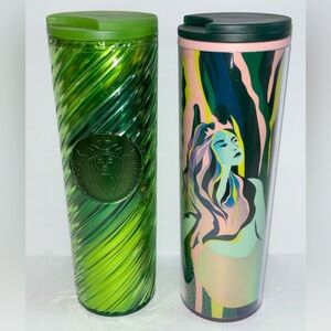 Starbucks 16 Oz Tumblers Set Of 2